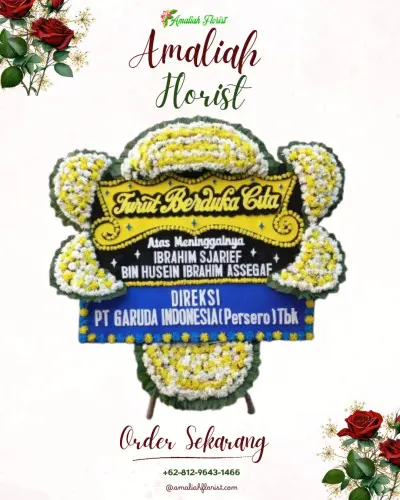 Papan Bunga Duka di Lulut